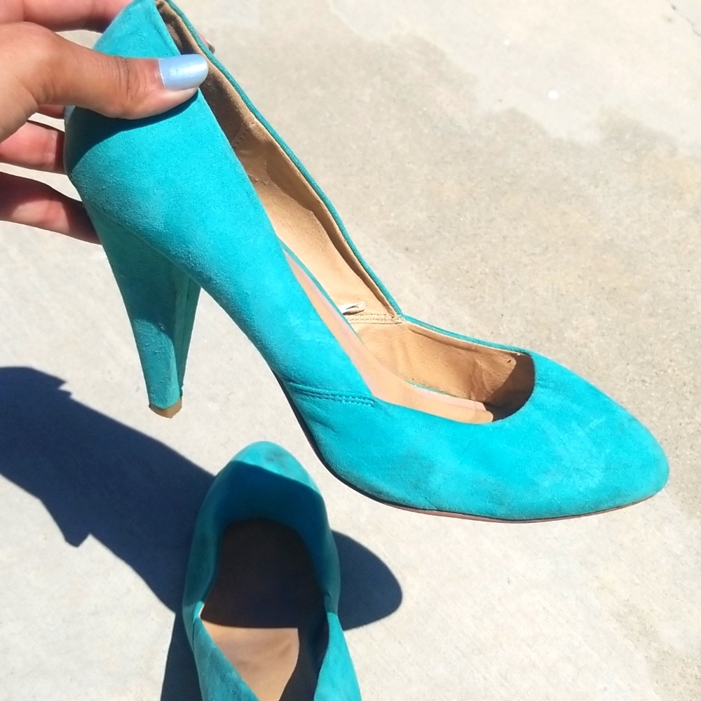 Forever 21 Turquios heels, size 10